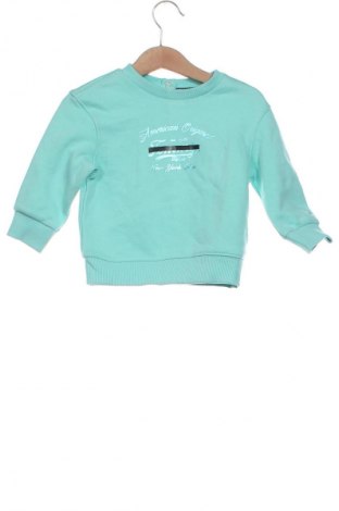 Bluză pentru copii Tommy Hilfiger, Mărime 9-12m/ 74-80 cm, Culoare Verde, Preț 113,99 Lei