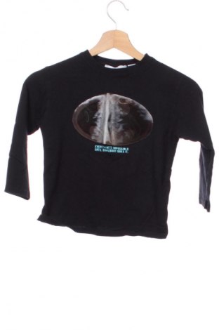 Детска блуза Zara, Размер 6-7y/ 122-128 см, Цвят Черен, Цена 2,04 €