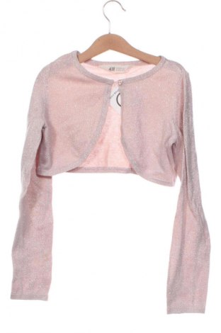 Kinder Strickjacke H&M, Größe 8-9y/ 134-140 cm, Farbe Rosa, Preis € 10,37