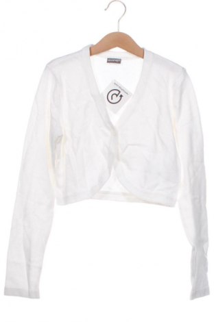 Kinder Strickjacke Kids World, Größe 9-10y/ 140-146 cm, Farbe Weiß, Preis 5,99 €
