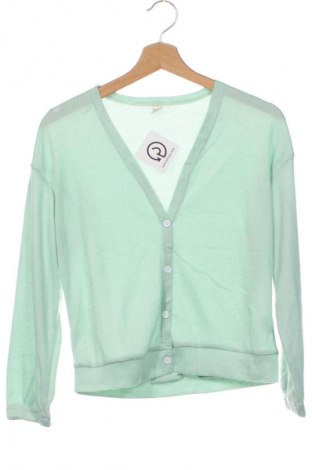 Kinder Strickjacke SHEIN, Größe 11-12y/ 152-158 cm, Farbe Grün, Preis 1,99 €
