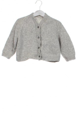 Kinder Strickjacke Unbranded, Größe 3-6m/ 62-68 cm, Farbe Grau, Preis 5,00 €