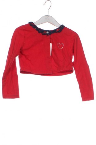 Kinder Strickjacke Unbranded, Größe 3-4y/ 104-110 cm, Farbe Rot, Preis 1,99 €