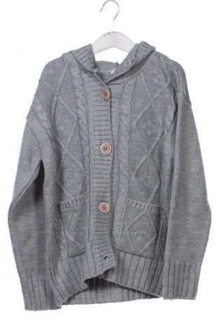 Kinder Strickjacke Unbranded, Größe 5-6y/ 116-122 cm, Farbe Grau, Preis 4,99 €