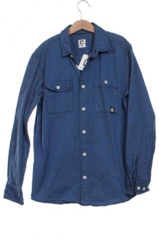 Kinderhemd Cubus, Größe 10-11y/ 146-152 cm, Farbe Blau, Preis 5,27 €