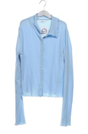 Kinderhemd H&M, Größe 14-15y/ 168-170 cm, Farbe Blau, Preis 1,99 €