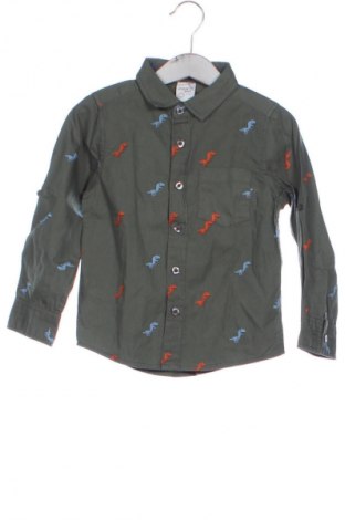 Kinderhemd Unbranded, Größe 2-3m/ 56-62 cm, Farbe Grün, Preis 1,99 €