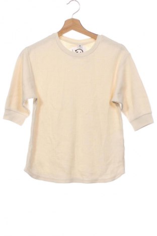 Kinderhemd Uniqlo, Größe 11-12y/ 152-158 cm, Farbe Beige, Preis 1,99 €