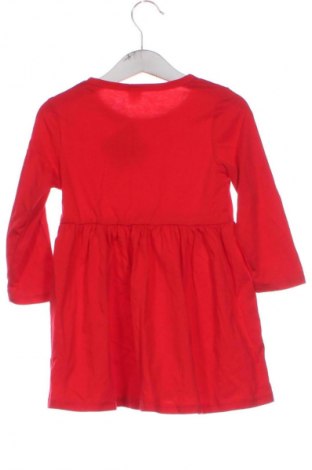 Kinderkleid SHEIN, Größe 18-24m/ 86-98 cm, Farbe Rot, Preis 1,99 €