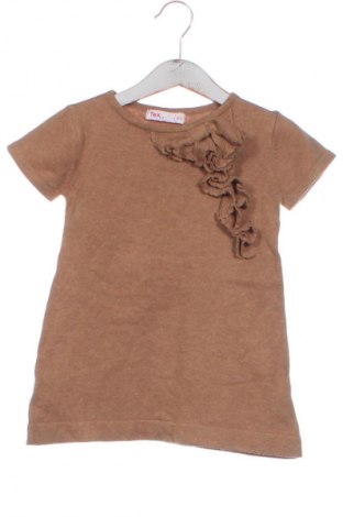Kinderkleid Tex, Größe 2-3m/ 56-62 cm, Farbe Braun, Preis 1,99 €