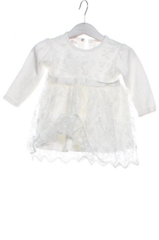 Kinderkleid Unbranded, Größe 12-18m/ 80-86 cm, Farbe Weiß, Preis 2,99 €