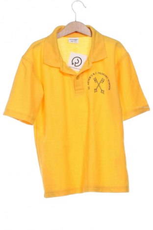 Kinder T-Shirt Banner, Größe 9-10y/ 140-146 cm, Farbe Gelb, Preis 1,99 €