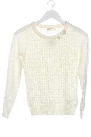 Kinderpullover H&M, Größe 10-11y/ 146-152 cm, Farbe Ecru, Preis € 11,99