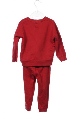 Kinder Sportanzug Unbranded, Größe 18-24m/ 86-98 cm, Farbe Rot, Preis 20,02 €