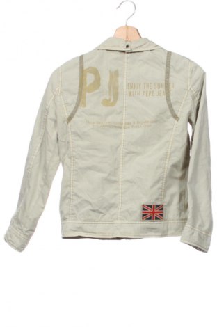 Kinderjacke Pepe Jeans, Größe 10-11y/ 146-152 cm, Farbe Beige, Preis 7,76 €