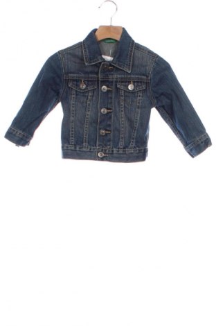 Kinderjacke United Colors Of Benetton, Größe 6-9m/ 68-74 cm, Farbe Blau, Preis 7,25 €