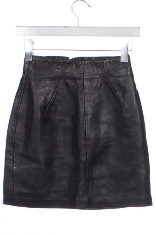 Lederrock Unbranded, Größe XS, Farbe Schwarz, Preis 38,99 €