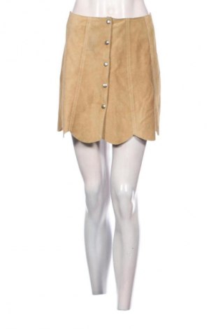 Δερμάτινη φούστα Unbranded, Μέγεθος M, Χρώμα Καφέ, Τιμή 5,41 €