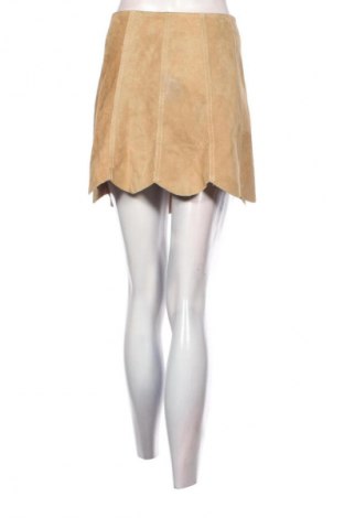 Δερμάτινη φούστα Unbranded, Μέγεθος M, Χρώμα Καφέ, Τιμή 5,41 €