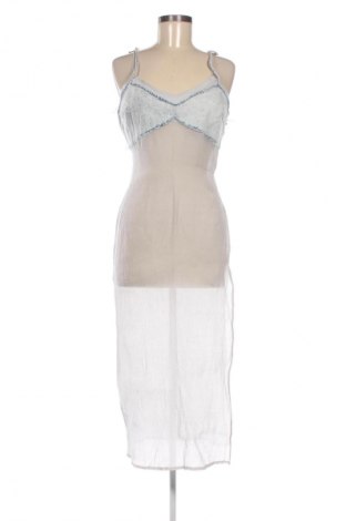 Kožené šaty  Zara, Veľkosť L, Farba Modrá, Cena  9,68 €