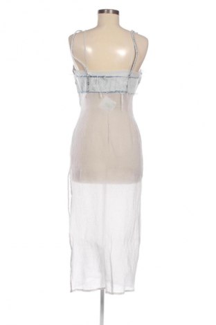 Kožené šaty  Zara, Veľkosť L, Farba Modrá, Cena  9,68 €