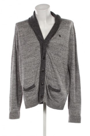 Męski kardigan Abercrombie & Fitch, Rozmiar XXL, Kolor Szary, Cena 92,99 zł