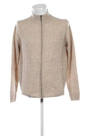 Herren Strickjacke Watson's, Größe M, Farbe Beige, Preis € 18,99
