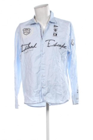 Męska koszula Unbranded, Rozmiar L, Kolor Niebieski, Cena 97,99 zł