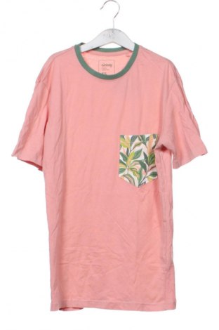 Ανδρικό t-shirt Sinsay, Μέγεθος XS, Χρώμα Σάπιο μήλο, Τιμή 5,12 €