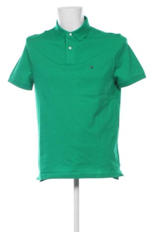 Мъжка тениска Tommy Hilfiger, Размер L, Цвят Зелен, Цена 32,21 €