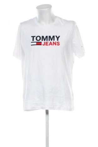 Ανδρικό t-shirt Tommy Jeans, Μέγεθος XXL, Χρώμα Λευκό, Τιμή 16,99 €