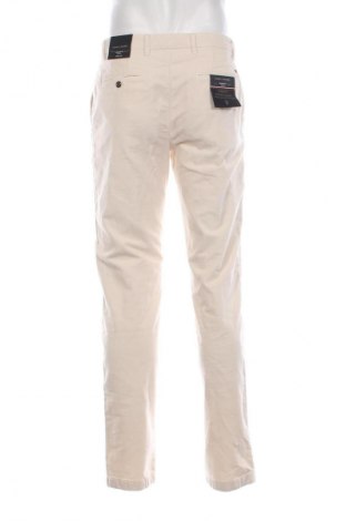 Pantaloni raiați de bărbați Tommy Hilfiger, Mărime M, Culoare Ecru, Preț 739,99 Lei
