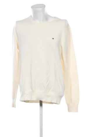 Herrenpullover Tommy Hilfiger, Größe XL, Farbe Ecru, Preis 33,99 €
