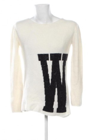 Мъжки пуловер Waggon, Размер L, Цвят Бял, Цена 6,64 €