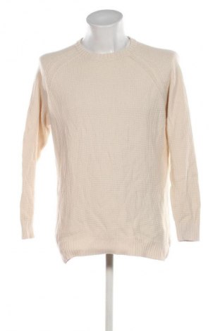 Мъжки пуловер Zara, Размер L, Цвят Екрю, Цена 12,27 €