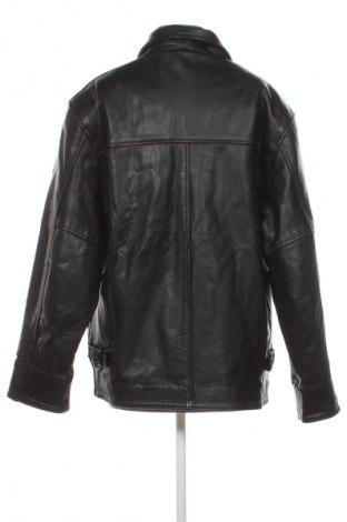 Geacă de piele pentru bărbati Unbranded, Mărime M, Culoare Negru, Preț 229,58 Lei