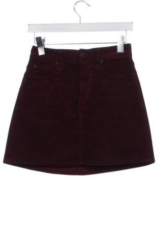 Пола 7 For All Mankind, Размер XS, Цвят Червен, Цена 32,72 €