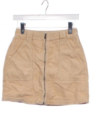 Φούστα Hollister, Μέγεθος XS, Χρώμα  Μπέζ, Τιμή 1,99 €