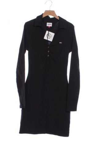 Sukienka Tommy Jeans, Rozmiar XS, Kolor Czarny, Cena 404,99 zł