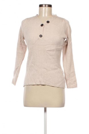 Dámský svetr Jean Pascale, Velikost L, Barva Béžová, Cena  89,00 Kč