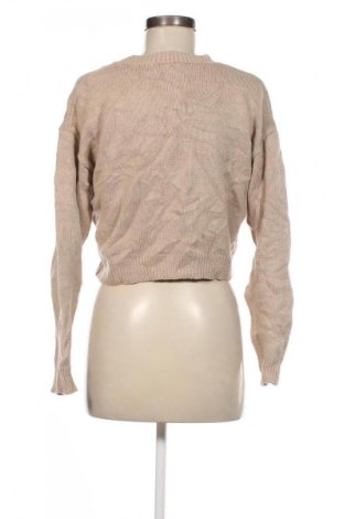 Dámský svetr Romwe, Velikost M, Barva Béžová, Cena  79,00 Kč