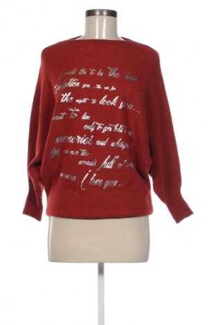 Дамски пуловер Zabaione, Размер M, Цвят Червен, Цена 5,11 €