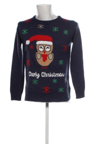 Herrenpullover Unbranded, Größe M, Farbe Blau, Preis € 12,99