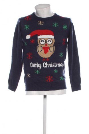 Herrenpullover Unbranded, Größe M, Farbe Blau, Preis € 11,99