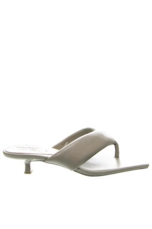 Γυναικείες παντόφλες Zara, Μέγεθος 39, Χρώμα Πράσινο, Τιμή 18,00 €