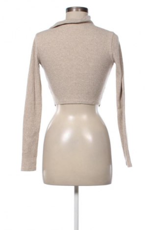 Γυναικεία μπλούζα Bershka, Μέγεθος S, Χρώμα  Μπέζ, Τιμή 2,99 €