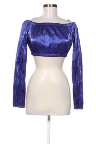 Bluză de femei Bershka, Mărime L, Culoare Albastru, Preț 25,00 Lei