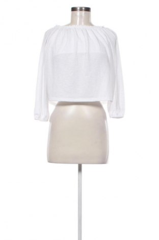 Damen Shirt Bershka, Größe XS, Farbe Weiß, Preis 1,99 €