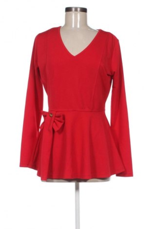 Γυναικεία μπλούζα Chiara Forthi, Μέγεθος L, Χρώμα Κόκκινο, Τιμή 10,12 €