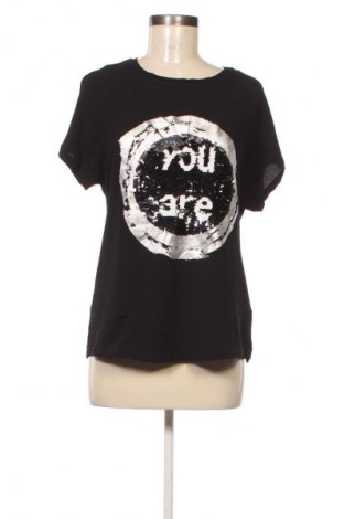 Damen Shirt Desigual, Größe L, Farbe Schwarz, Preis 31,99 €